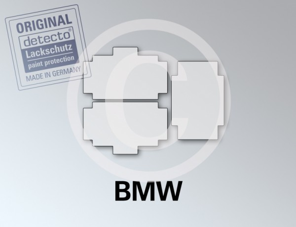 Lackschutzfolie Set Kofferdeckel 3-teilig für BMW R1200GS Adventure LC