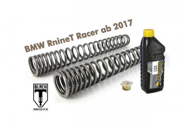 Progressive BLACK-T Gabelfedern für BMW RnineT Racer ab 2017