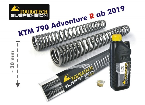 Touratech Progressive Gabelfedern für KTM 790 Adventure R ab 2019 Tieferlegung um -30mm
