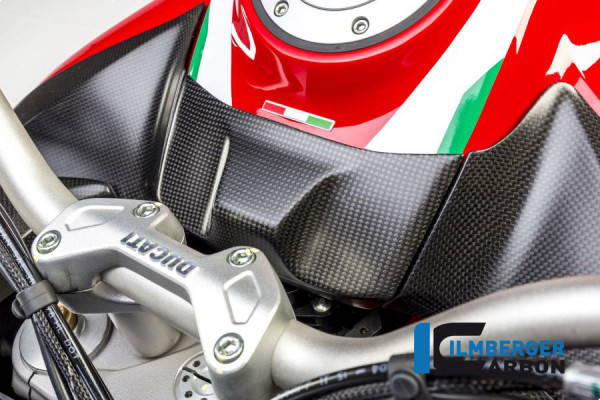 Carbon Zündschlossabdeckung matt für Ducati Multistrada 1200 ab 2015 / Multistrada Enduro ab 2016