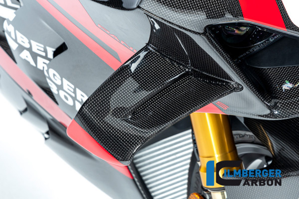 Carbon Verkleidung Winglet rechts glanz für Ducati Panigale V4 / V4 S