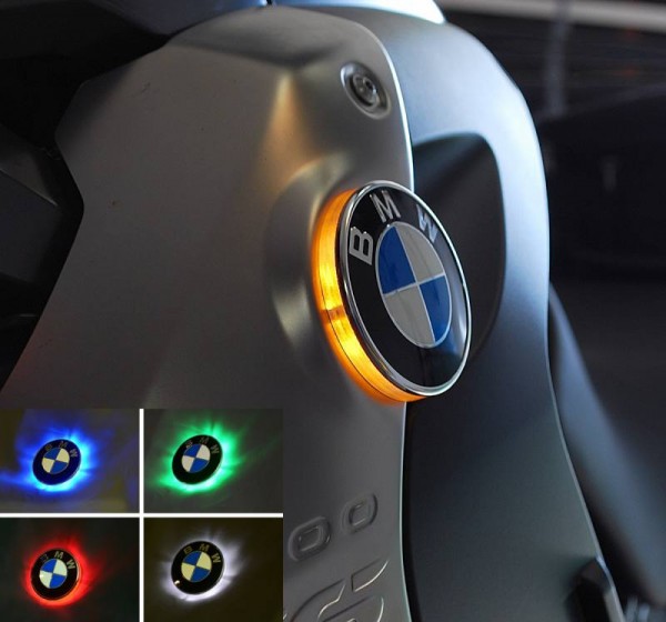 Zweifarbige LED Emblemblinker für BMW R1200GS 08-12