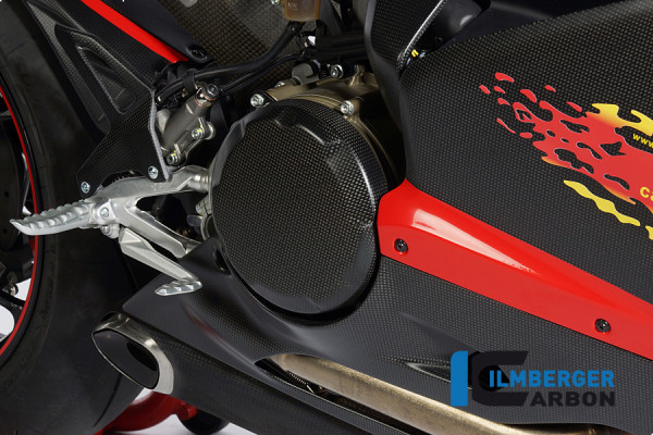 Carbon Kupplungsdeckelabdeckung matt für Ducati Panigale 1299 ab 2015