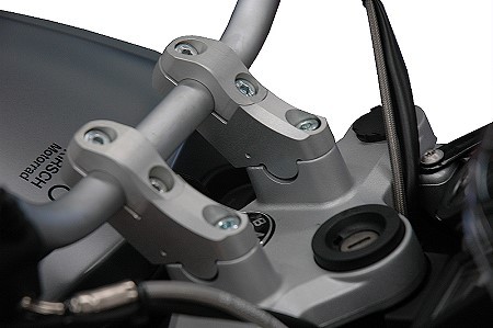 Superbike Rohrlenker Adapter Lenkererhöhung 50mm mit ABE für BMW R1150GS