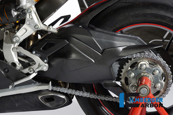 Carbon Schwingenabdeckung matt für Ducati Panigale 1299 ab 2015 / V2