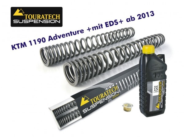 Touratech Progressive Gabelfedern für KTM 1190 Adventure ab 2013 +mit EDS+