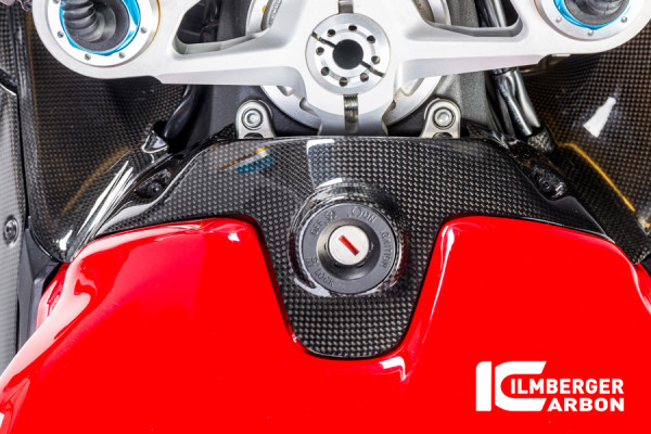 Carbon Zündschlossabdeckung glanz für Ducati Panigale 1299 (ab 2015) / Panigale 959