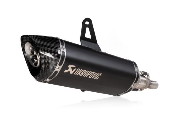 Akrapovic Auspuff Slip-On Line (Titanium) für Italjet Dragster 125 / 200 2021