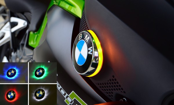 Zweifarbige LED Emblemblinker für BMW K1200R