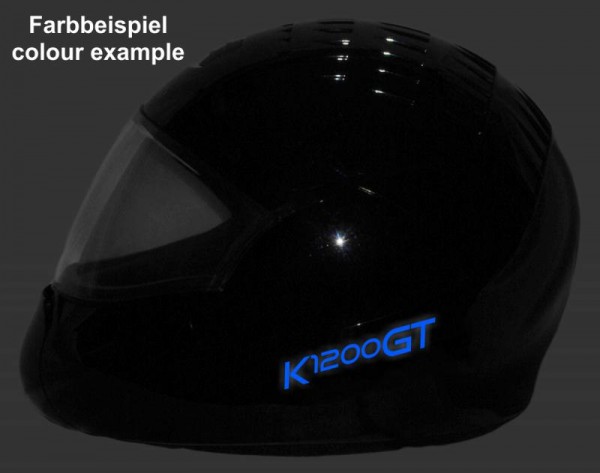 Helmaufkleber Helm Aufkleber reflektierend im Stil Typ1 für BMW K1200GT