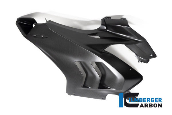 Carbon Verkleidung Seitenteil links matt für Ducati Panigale V4 / V4 S Racing ab 2022