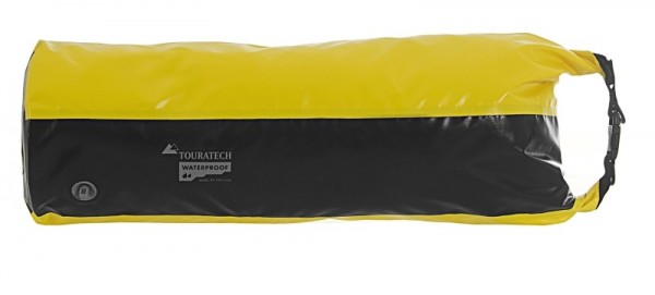 Packsack PD350 mit Rollverschluss, Größe S, 22 Liter, gelb/schwarz, by Touratech Waterproof