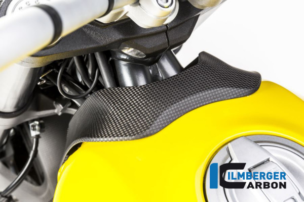 Carbon Obere Tankabdeckung matt für Ducati Scrambler ab 2016 / Sixty 2 / Icon / Classic