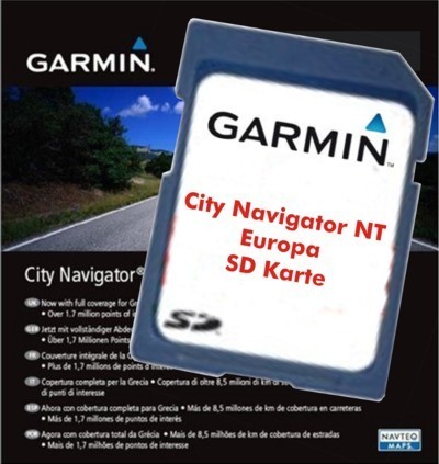 Garmin SD microSD Karte-City Navigator NT Europa