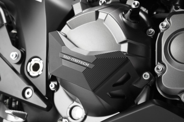 SW-Motech Motordeckel - Schutz Schwarz für Kawasaki Z 800 (12-16)