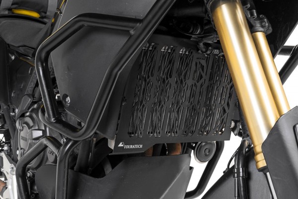 Touratech Kühlerschutz Kühlergitter Kühlerblende schwarz für Yamaha Tenere 700