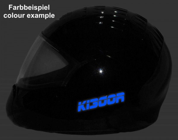 Helmaufkleber Helm Aufkleber reflektierend im Stil Typ1 für BMW K1300R