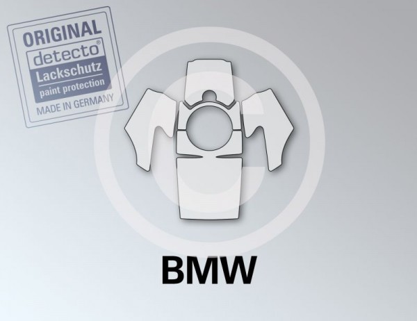 Lackschutzfolie Set Tankrucksack 5-teilig für BMW R1250GS Adventure