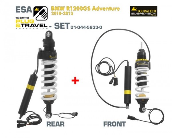 Touratech Suspension Plug &amp; Travel-ESA SET für BMW R1200GS Adventure Model 2010-2013
