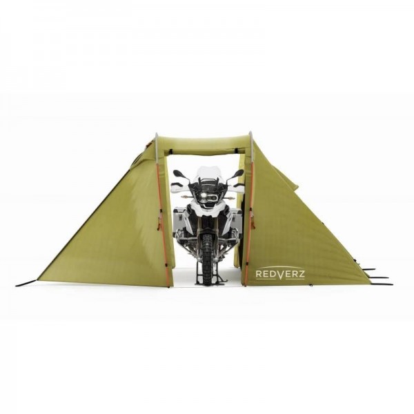 Zelt für Motorradreisende Redverz Solo Expedition Tent, grün