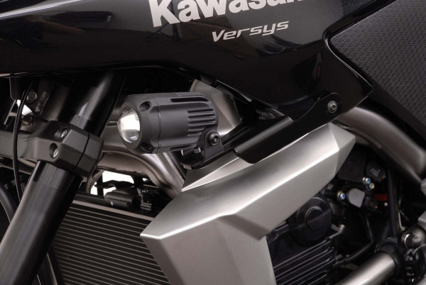 SW-Motech Scheinwerfer Halter Schwarz für Kawasaki Versys 650 (09-14)