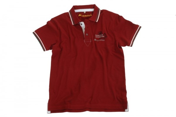Touratech Polo Shirt &quot;Adventure Red&quot; Unisex