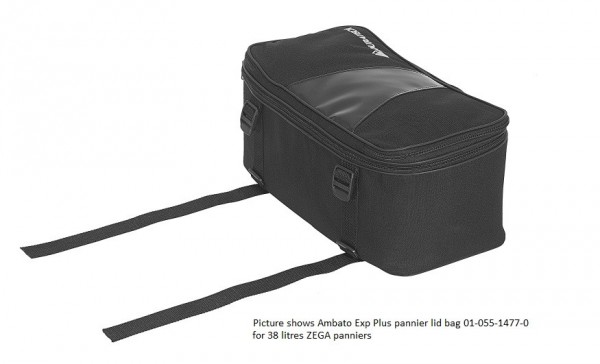 Touratech Kofferdeckeltasche Kofferdeckel Tasche Ambato Exp Plus für 31 Liter ZEGA-Koffer