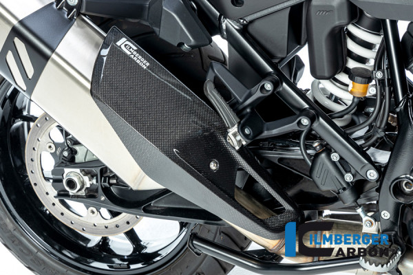 Carbon Auspuffhitzeschutz vorne am Schalldämpfer für KTM 1290 Super Adventure 2015-2020