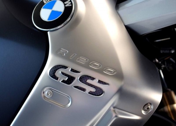GS Logo passend für Seitendeckel Verkleidung für BMW R1200GS 08-12