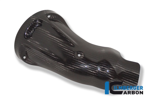 Carbon vorderer Auspuffhitzeschutz Blende Eingangsrohr Auspuff für BMW K1200S K1200R + Sport