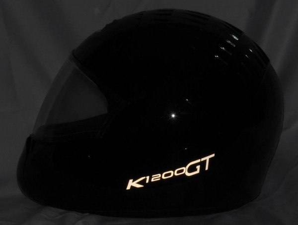 Helmaufkleber Helm Aufkleber reflektierend im Stil Typ2 für BMW K1200GT