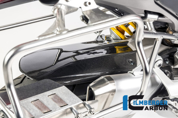 Carbon Kotflügel hinten mit Kettenschutz glanz für Ducati Multistrada 1200 Enduro ab 2016