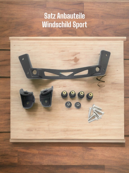 Original BMW Satz Anbauteile Windschild Sport für K43 K1200R K1300R