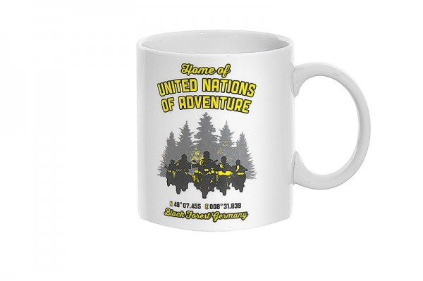 Tasse &quot;Home of United Nations of Adventure&quot;