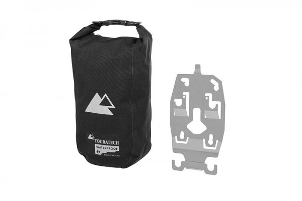 ZEGA Evo Zubehörhalter mit Touratech Waterproof Zusatztasche, Größe L